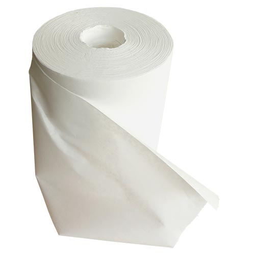 Lint free fibre wipe roll