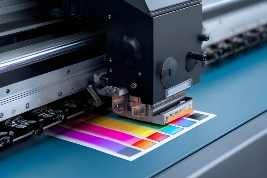 white ink flatbed printing